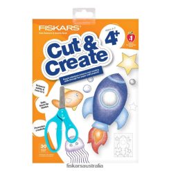 Activity Book & 5 in. Blunt-tip Kids Scissors (Ages 4+) Fiskars 288X0265 Tool