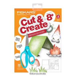 Activity Book & 6 in. Big Kids Scissors (Ages 8+) Fiskars 288X0266 Tool