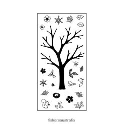 Build-A-Tree Clear Stamps (4" x 8") Fiskars 288X02628 Tool