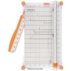 Deluxe Titanium Paper Trimmer with Aluminum Cut Rail (12") Fiskars 288X02428 Tool