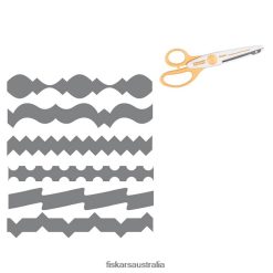 Paper Edgers - Contemporary Set of 6 Fiskars 288X02592 Tool