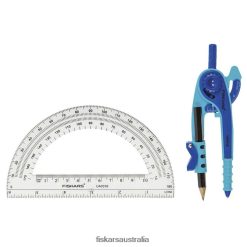 Protractor and Compass Set Fiskars 288X0263 Tool