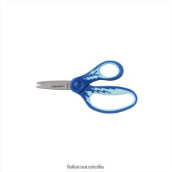 Softgrip Pointed-tip Kids Scissors (5 in.) Blue Lightning Fiskars 288X0227 Tool