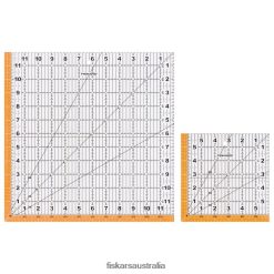 Square Quilting Ruler Set (12.5" x 12.5" and 6.6" x 6.6") Fiskars 288X02498 Tool