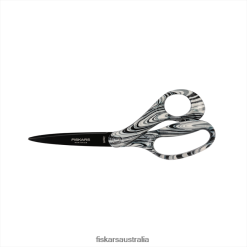 Teen Designer Non-stick Scissors (8 in.) Black & White Marble Fiskars 288X0253 Tool